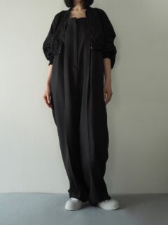 Bomber Jacket【divka】All in one【OLTA DESIGNS】Shoes【ANN DEMEULEMEESTER】